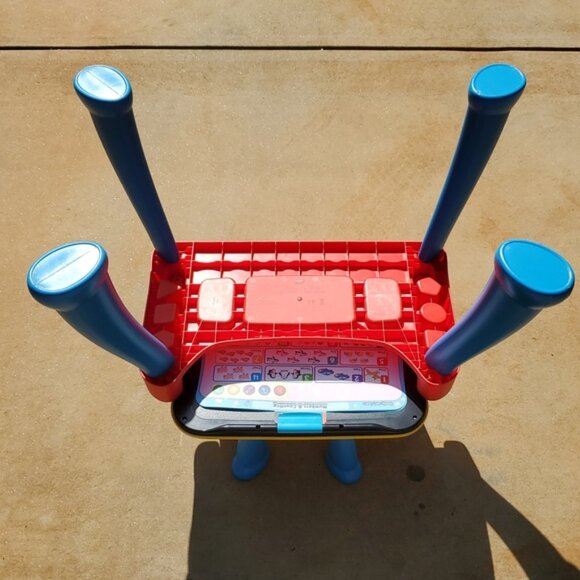 VTech Touch and Learn Activity Desk Deluxe - Red & Blue - Pre-Owned - Picture 9 of 16